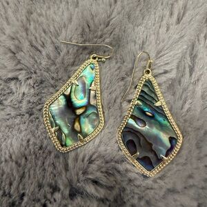 Kendra Scott Iridescent Abalone Earrings